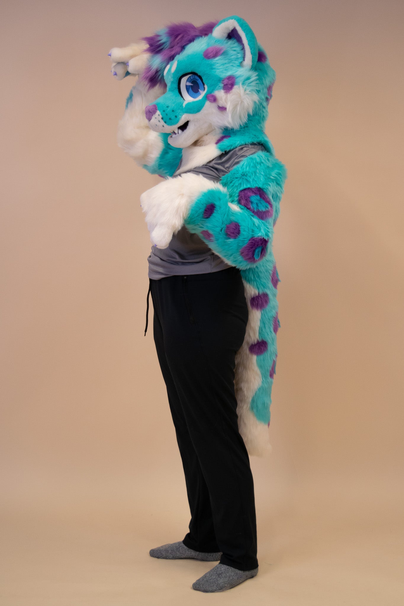 Spot the Leopard Partial Fursuit