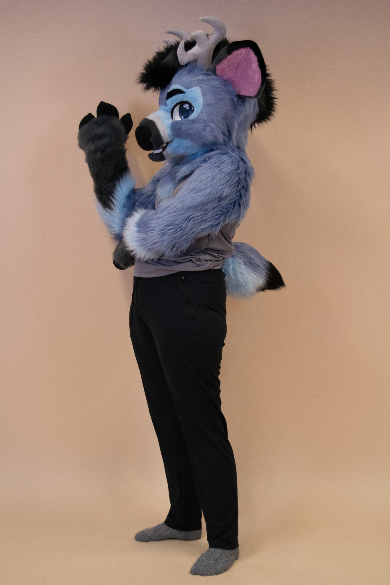 Steely Stag Partial Fursuit