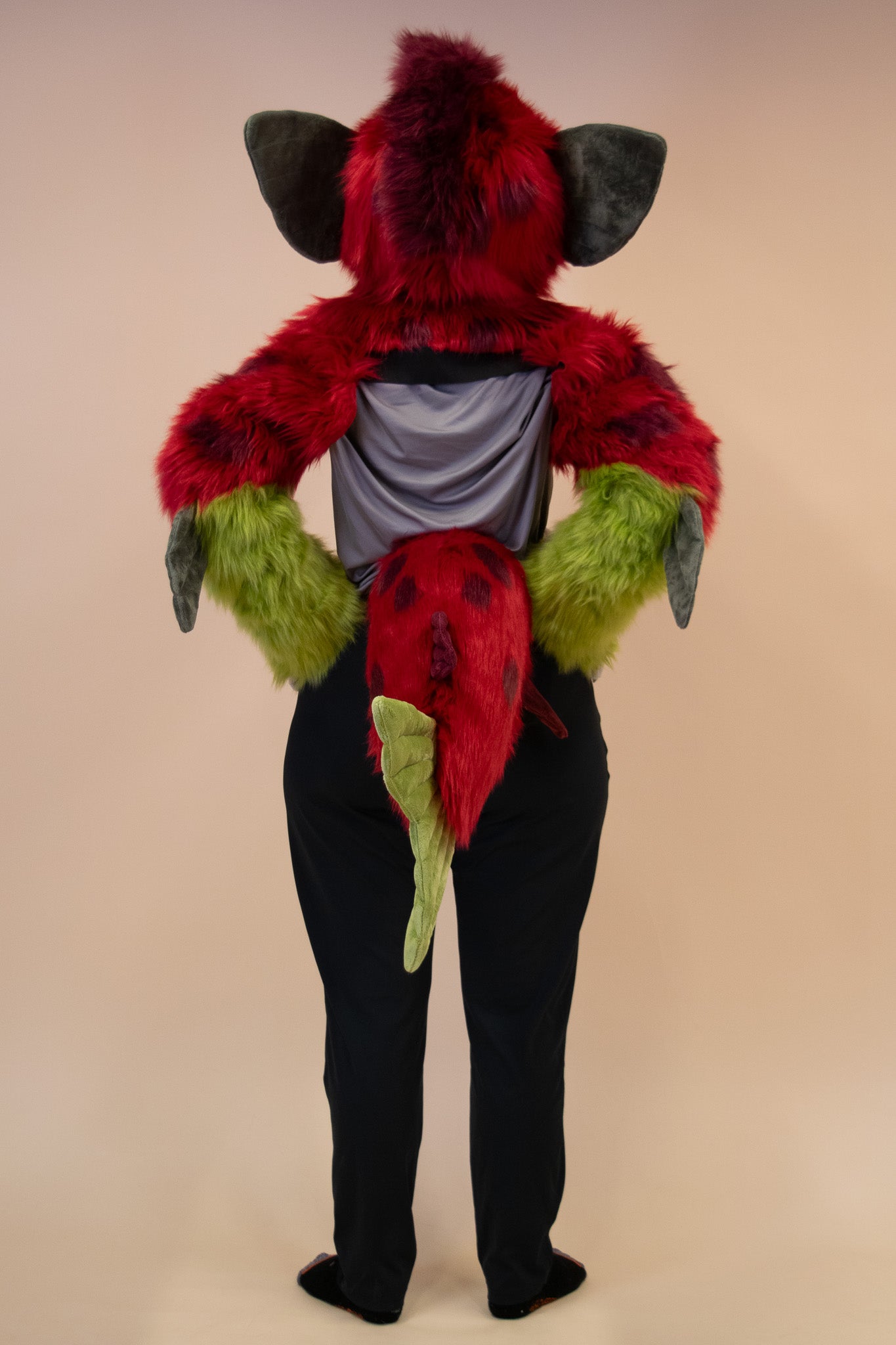 Suave Salmon Partial Fursuit