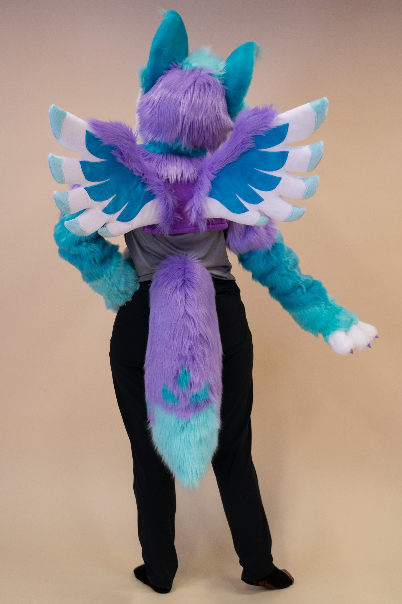 Daydreamy Skyote Partial Fursuit