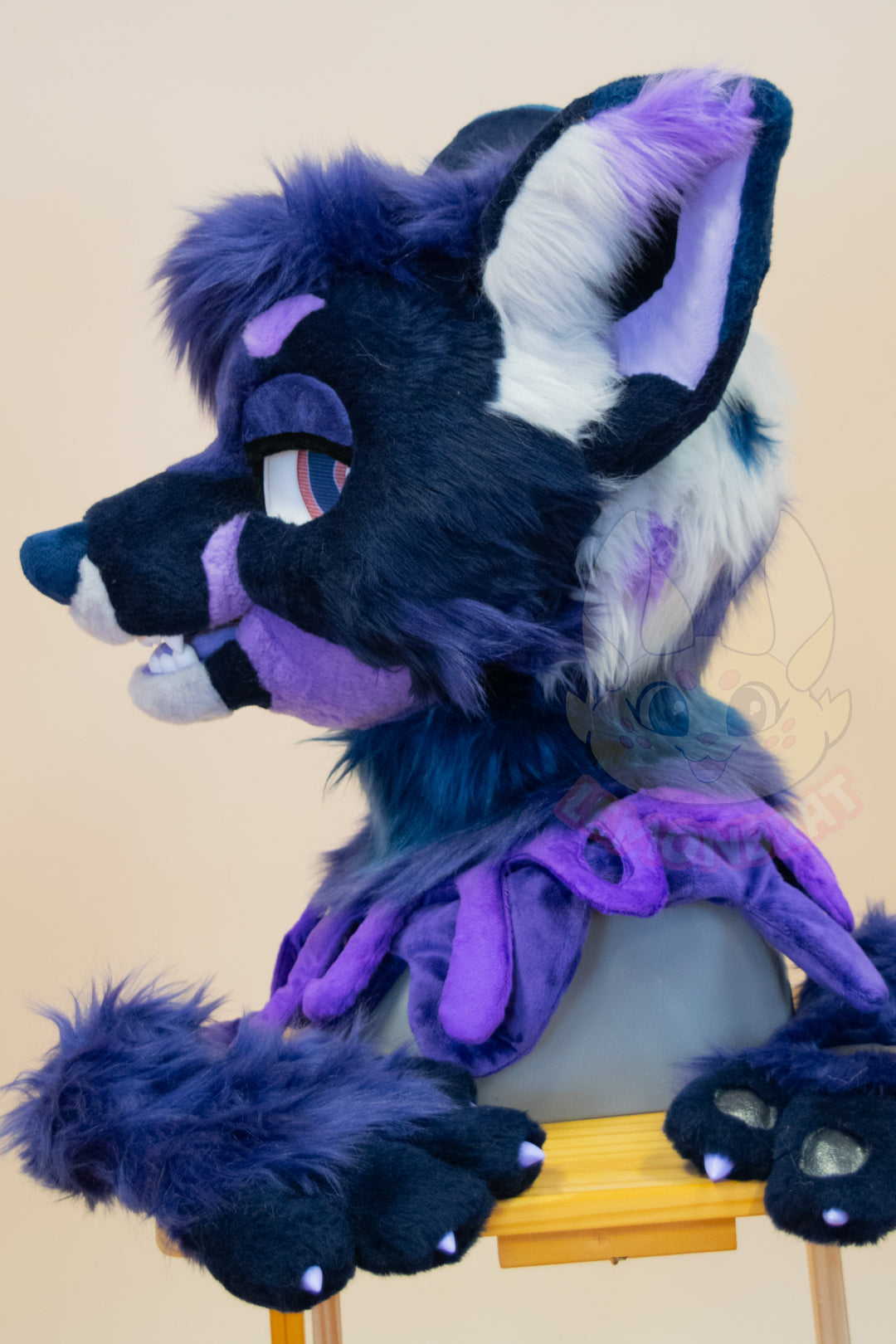 Marbled Fox Partial Fursuit