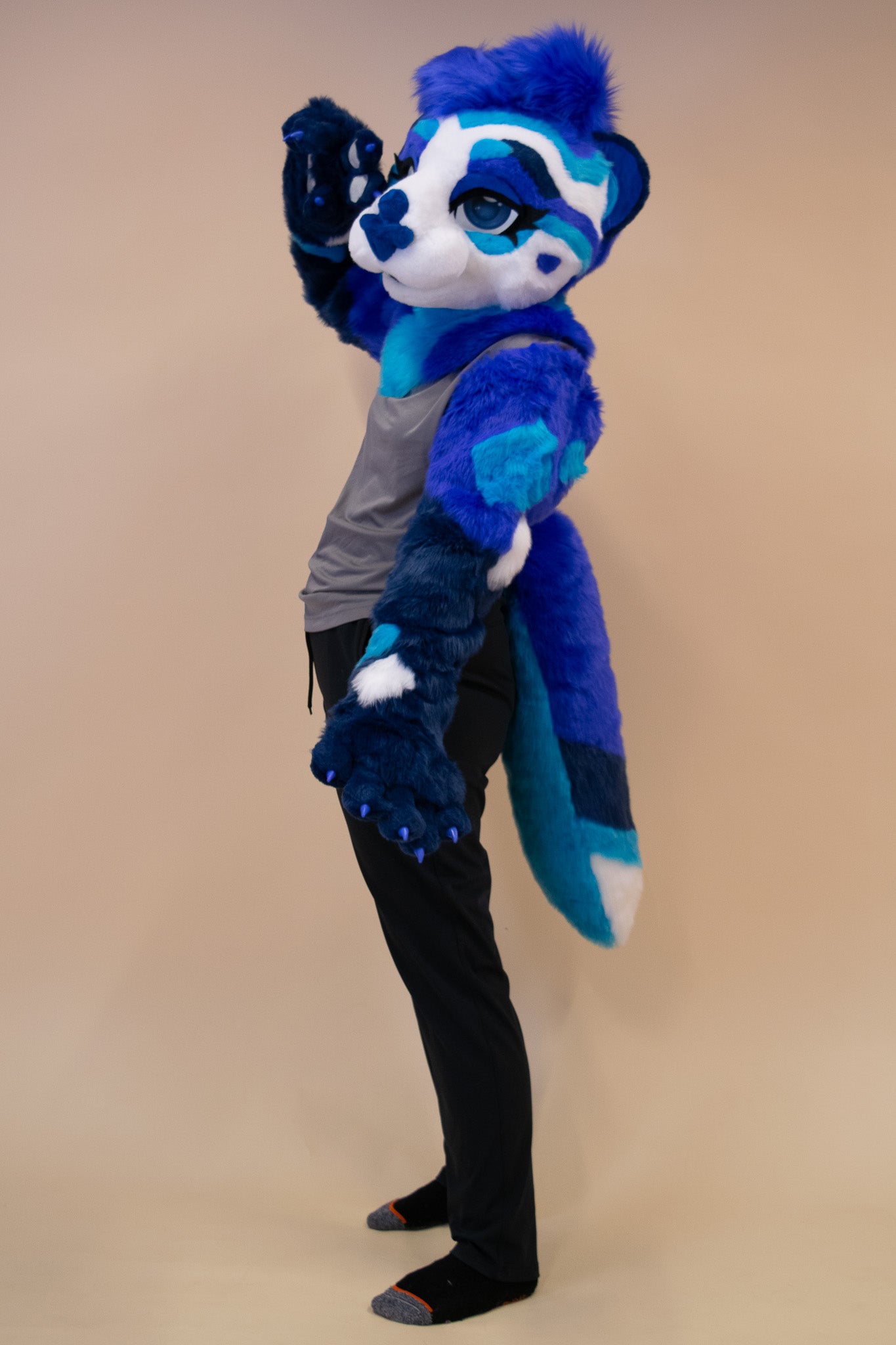 Sapphire Sea Otter Partial Fursuit