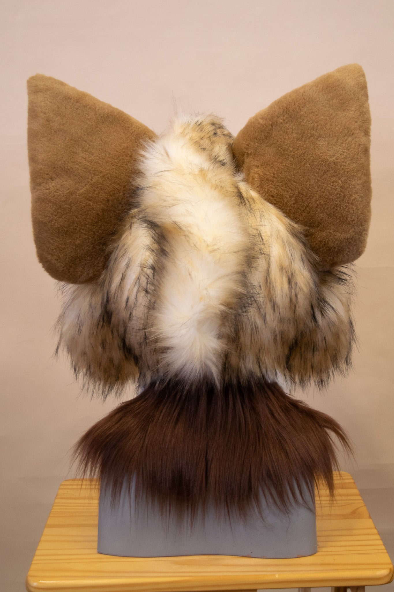 Little Brown Hyena Partial Fursuit