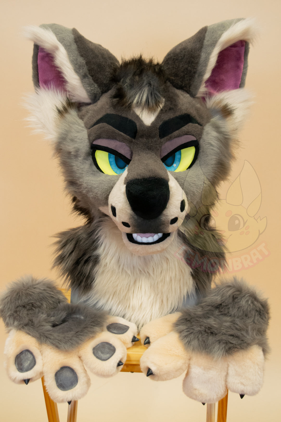 Montane Wolf Partial Fursuit