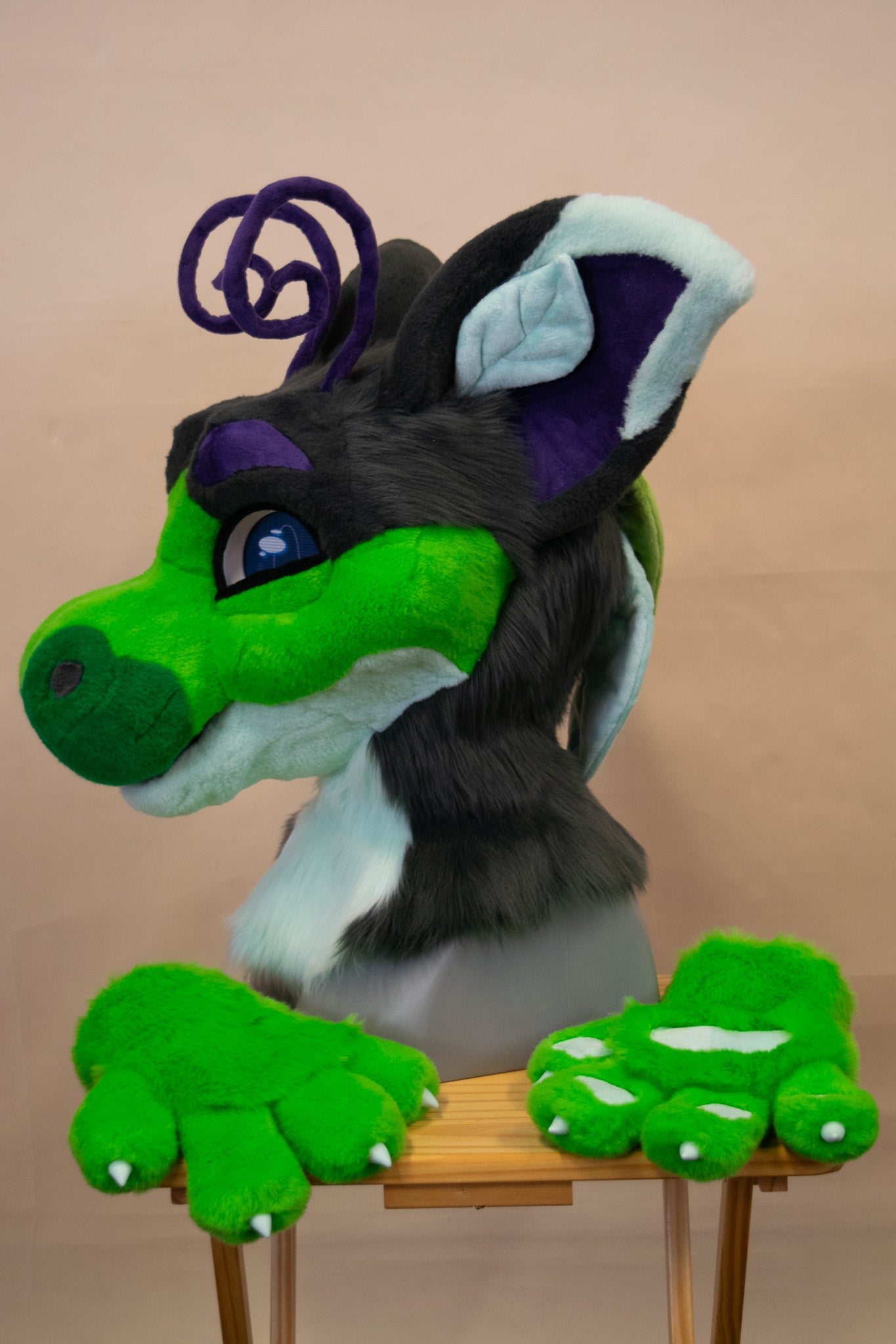 Delight Dragon Partial Fursuit