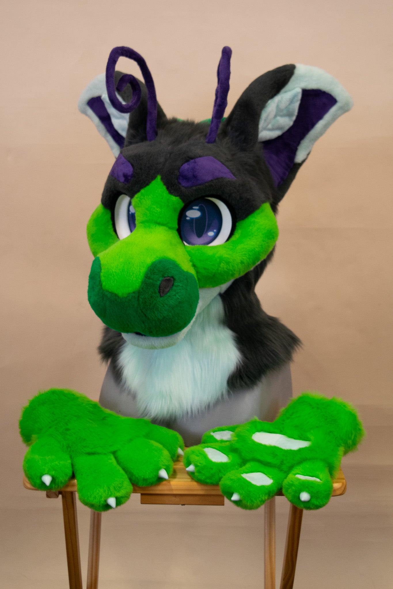 Delight Dragon Partial Fursuit