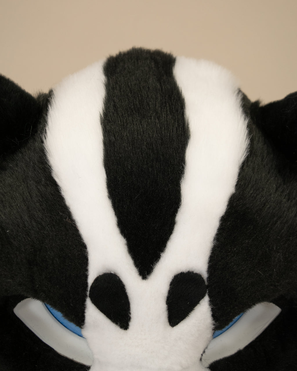 Leucistic Skunk Partial Fursuit