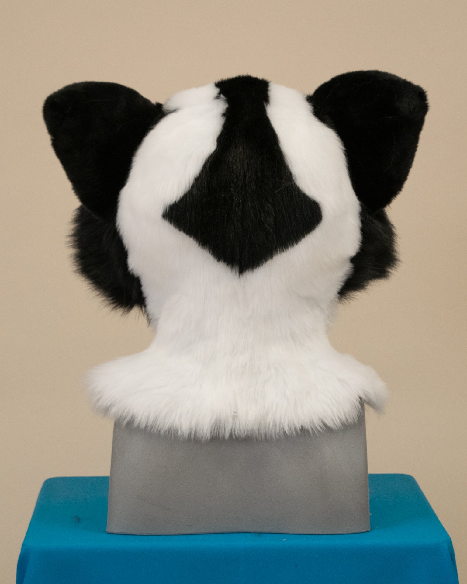 Leucistic Skunk Partial Fursuit