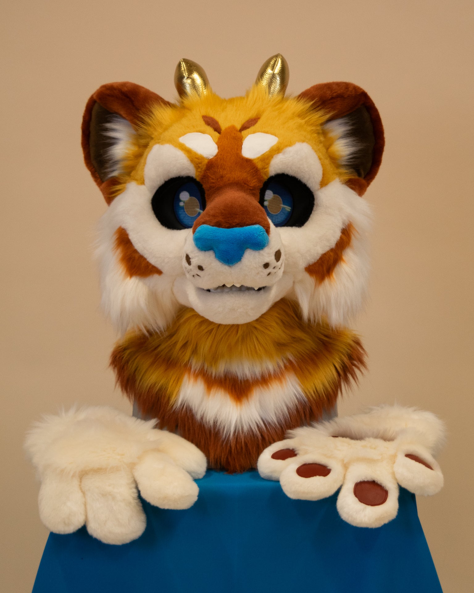 Golden Guardian Partial Fursuit