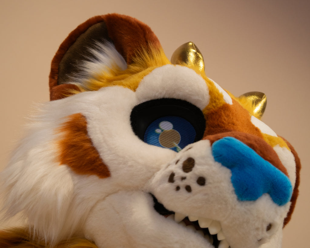 Golden Guardian Partial Fursuit