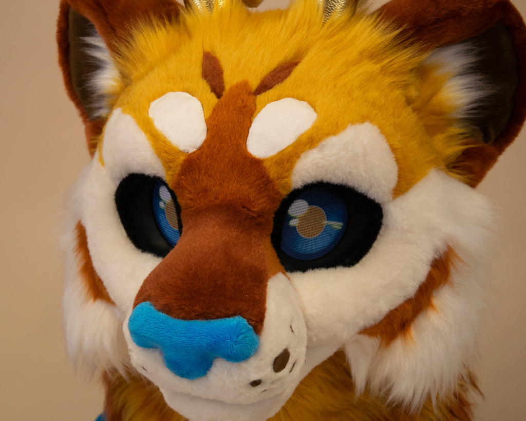 Golden Guardian Partial Fursuit