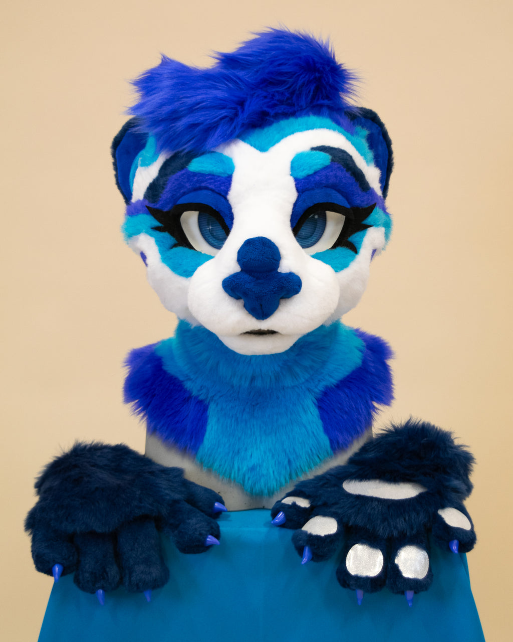 Sapphire Sea Otter Partial Fursuit