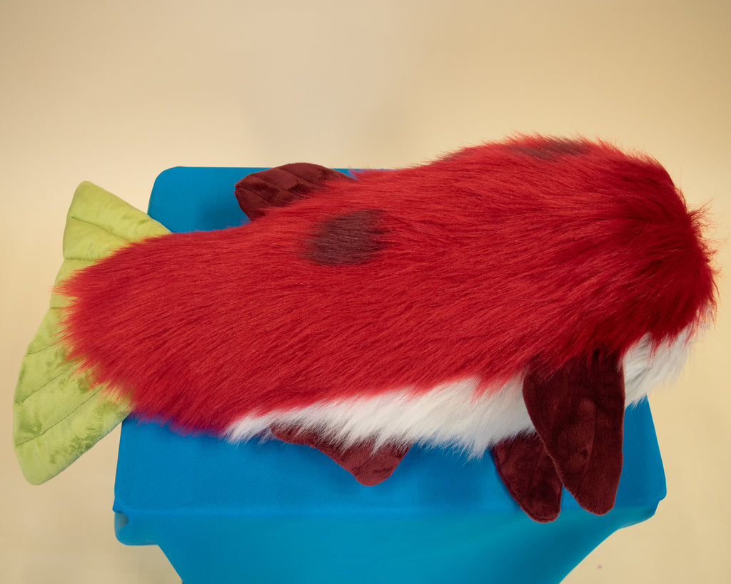 Suave Salmon Partial Fursuit