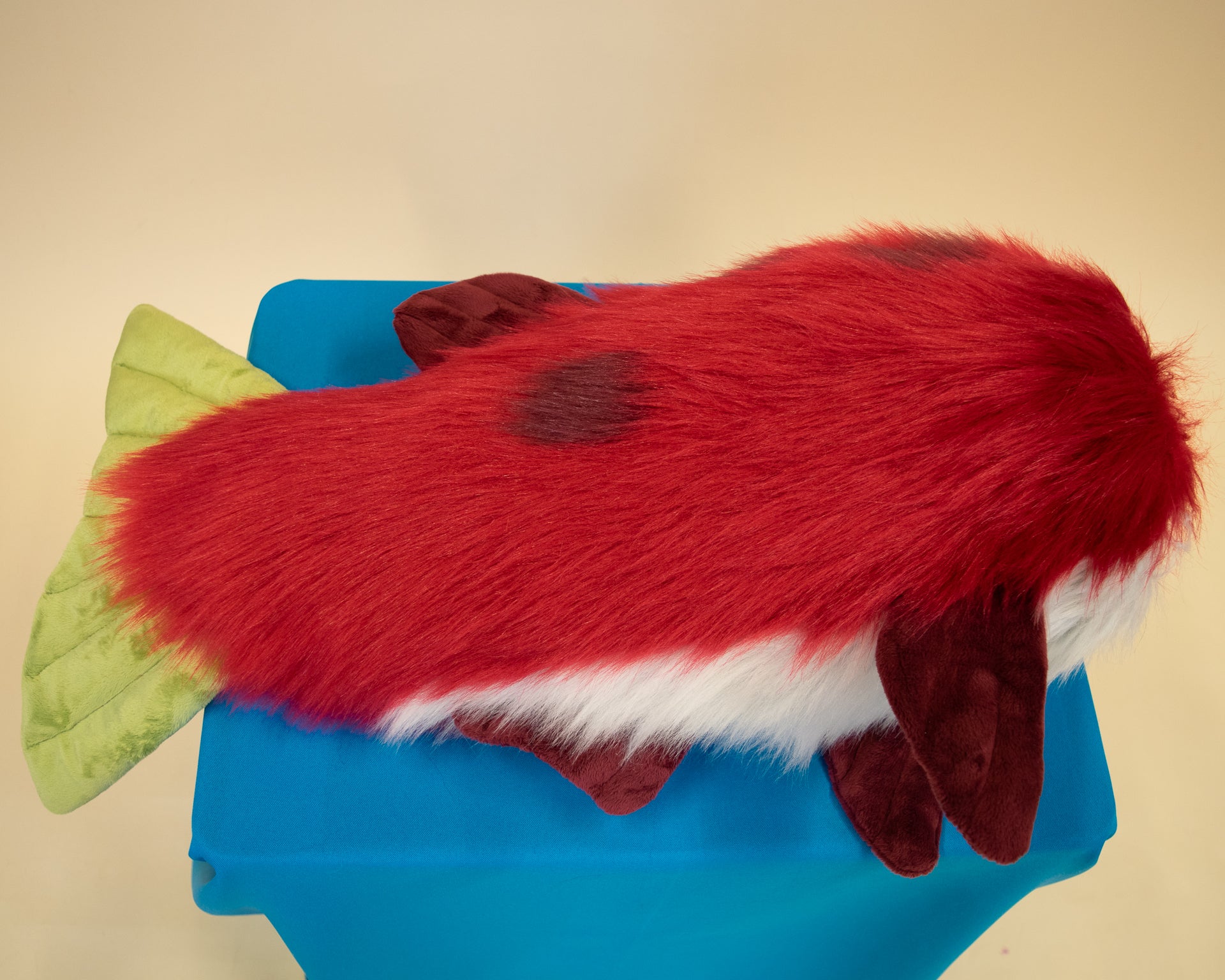 Suave Salmon Partial Fursuit