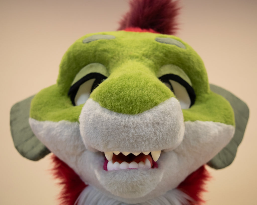 Suave Salmon Partial Fursuit