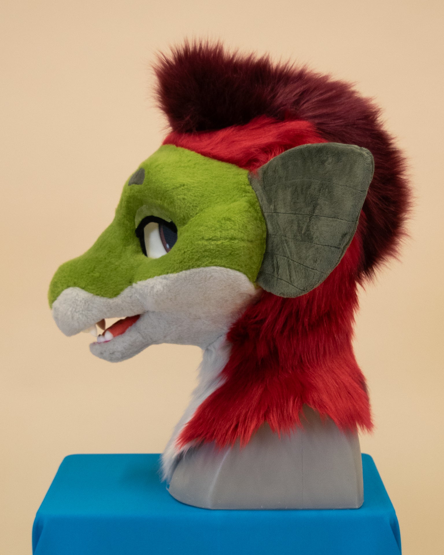 Suave Salmon Partial Fursuit