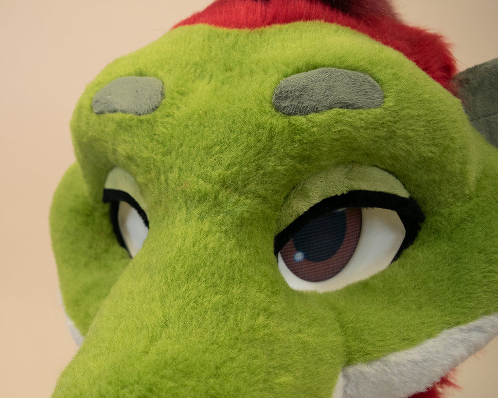 Suave Salmon Partial Fursuit