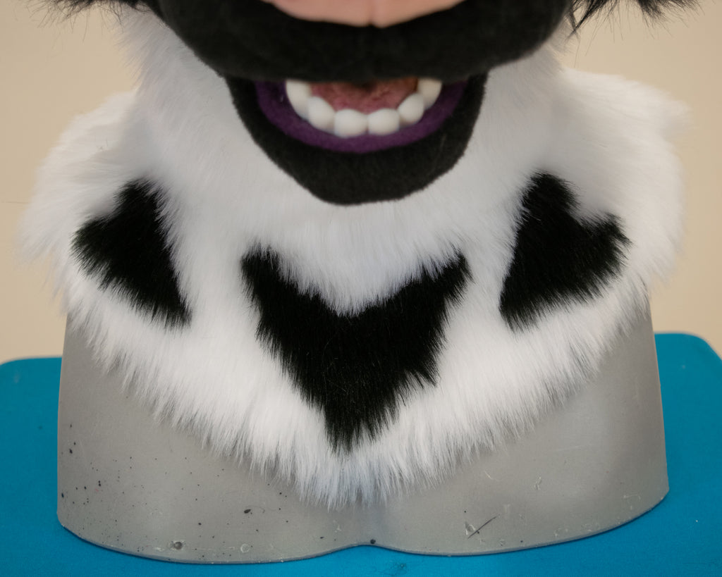 Leucistic Skunk Partial Fursuit