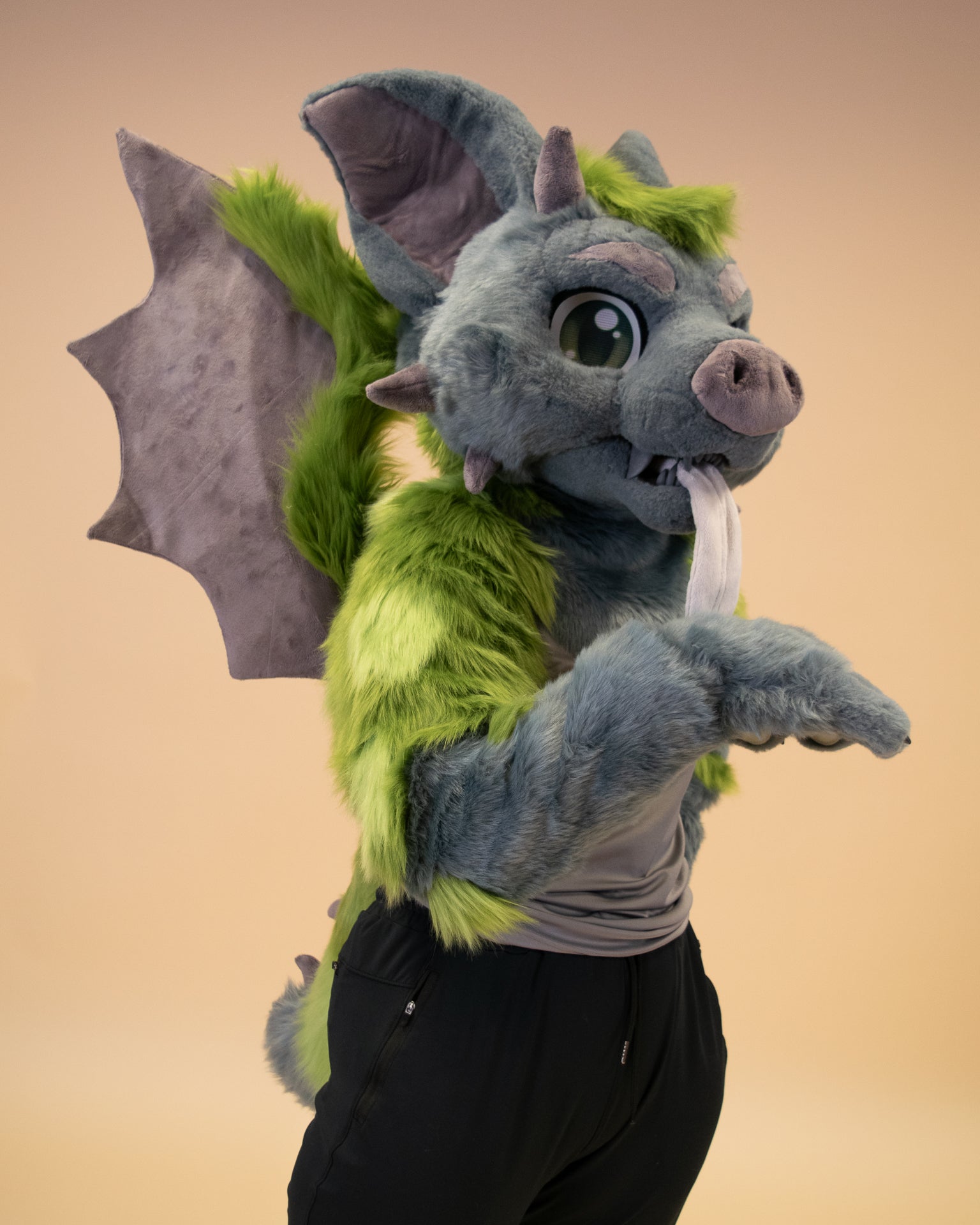 Mossy Gargoyle Partial Fursuit