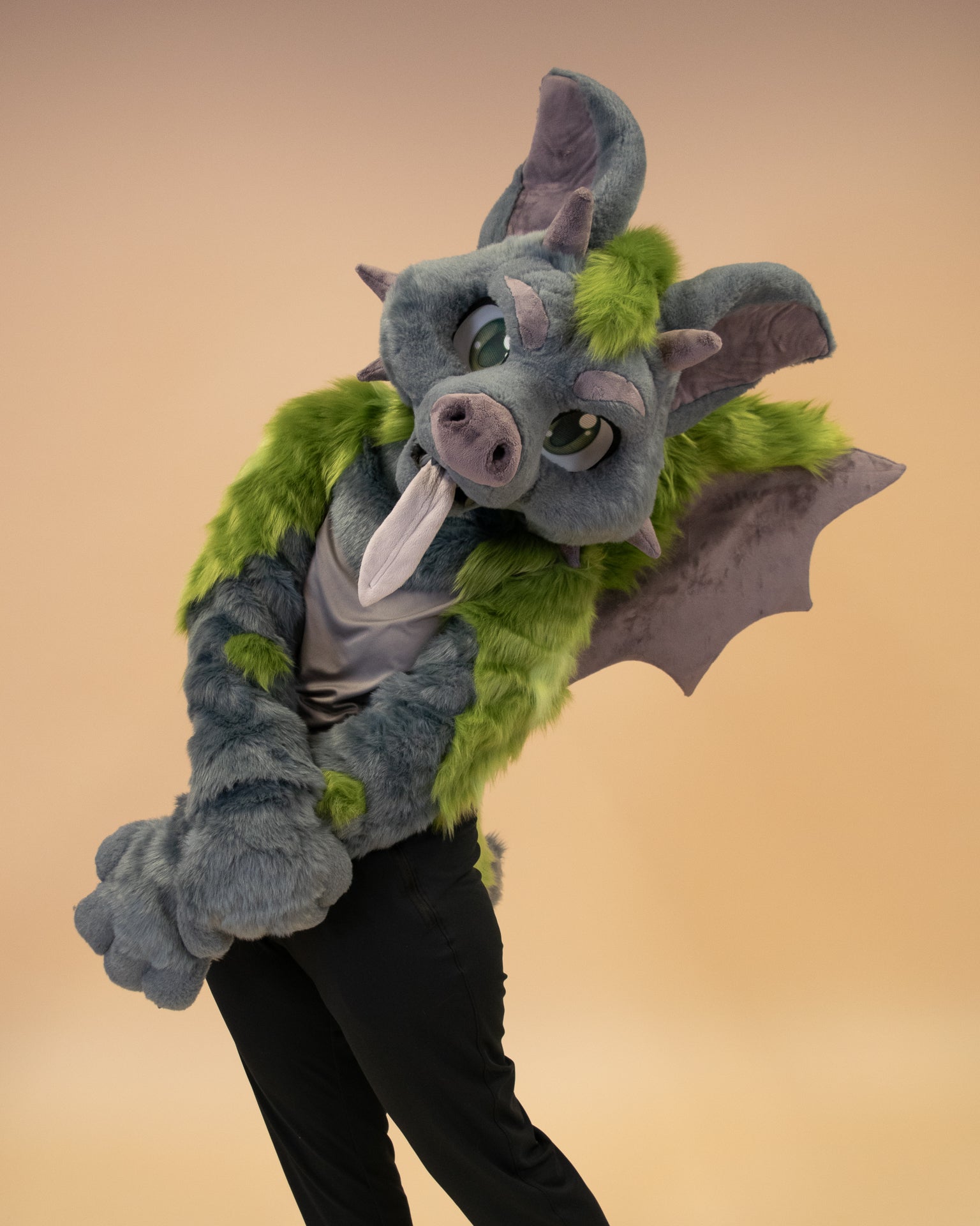 Mossy Gargoyle Partial Fursuit