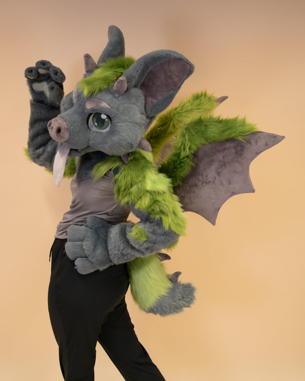 Mossy Gargoyle Partial Fursuit