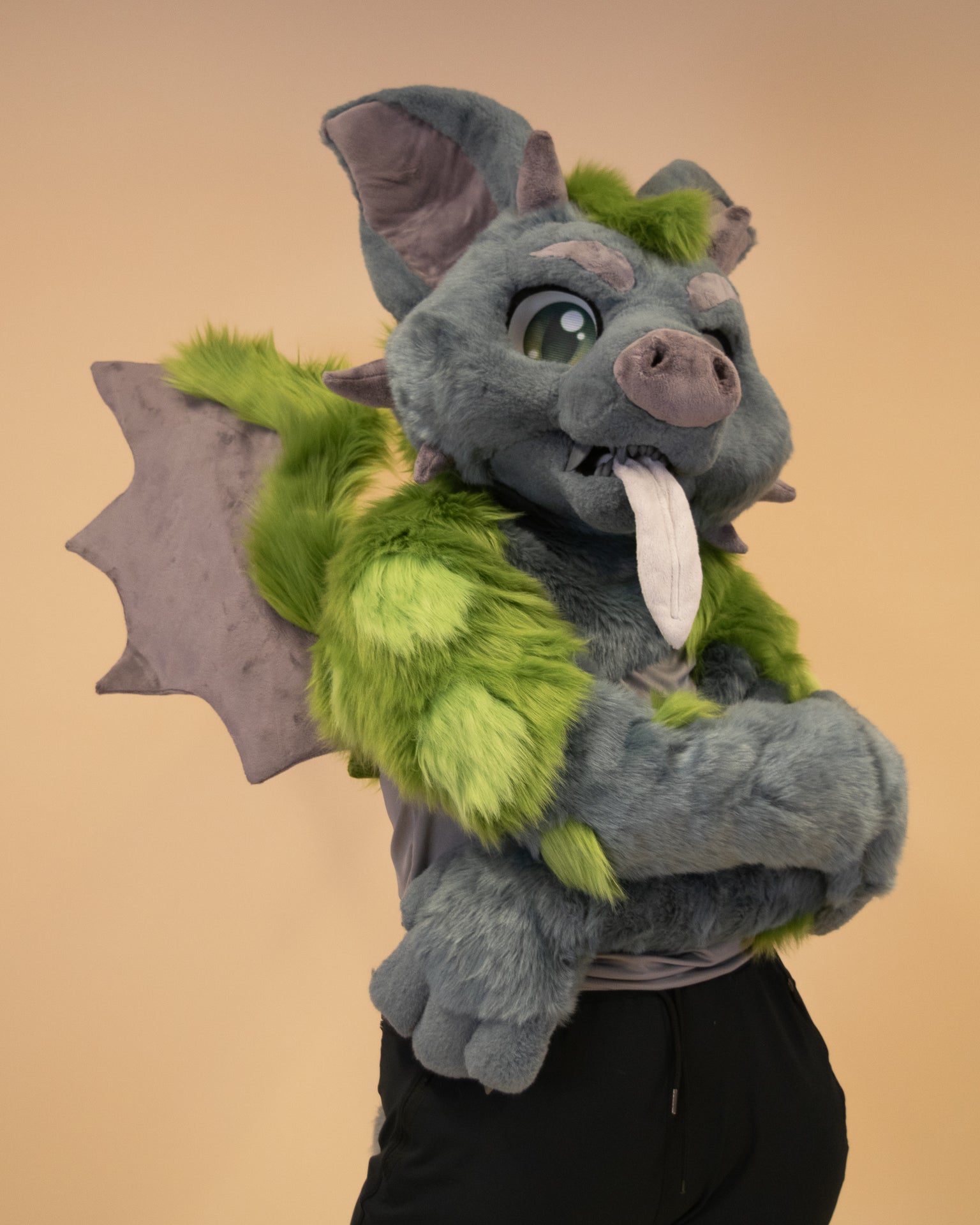 Mossy Gargoyle Partial Fursuit