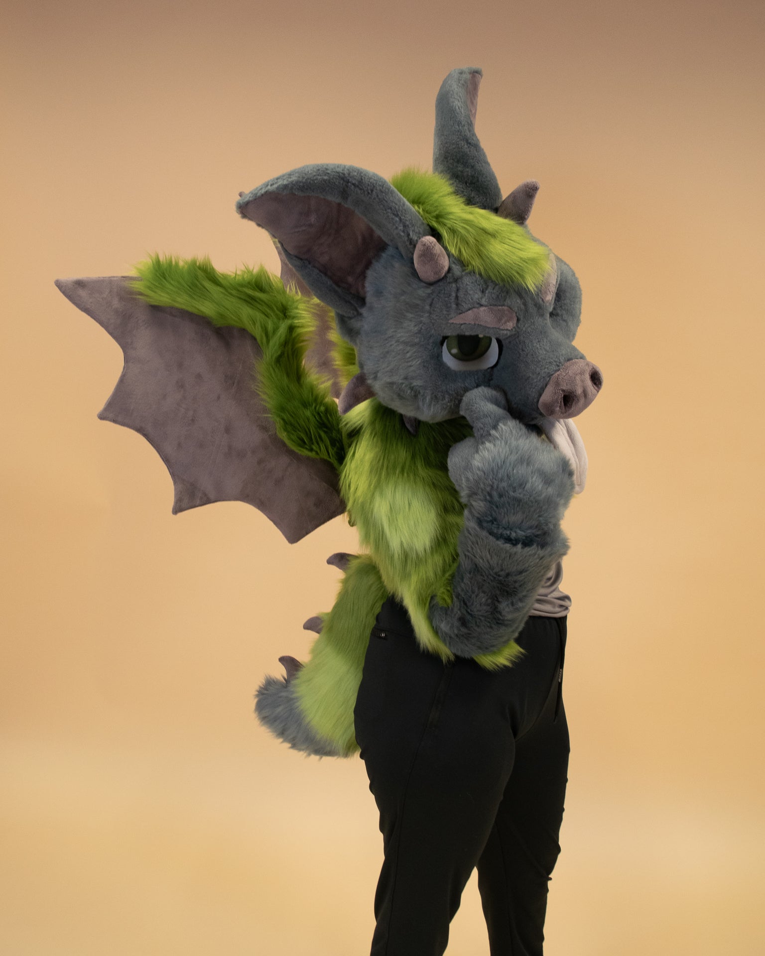 Mossy Gargoyle Partial Fursuit