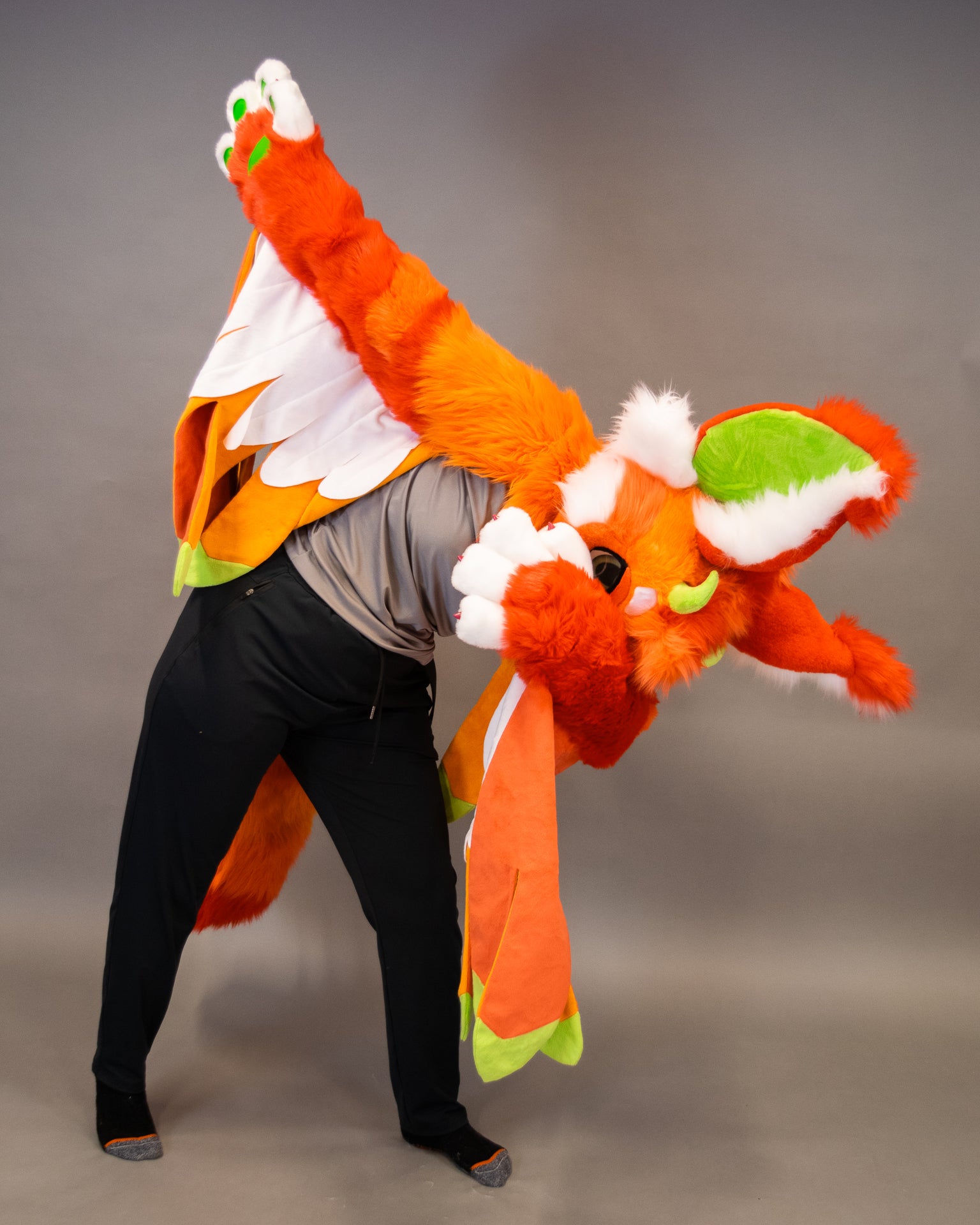 Hot Chili Pandagon Partial Fursuit