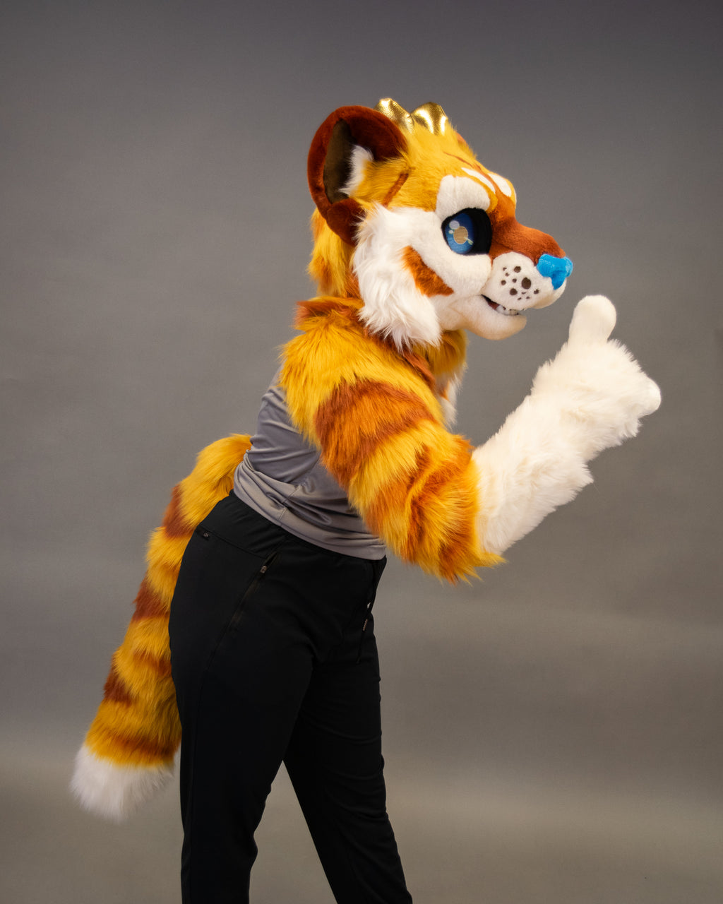 Golden Guardian Partial Fursuit