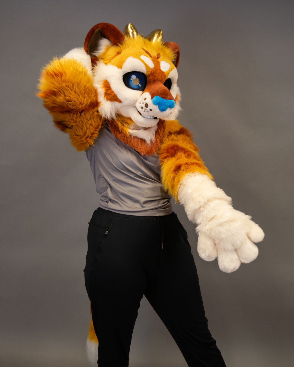 Golden Guardian Partial Fursuit