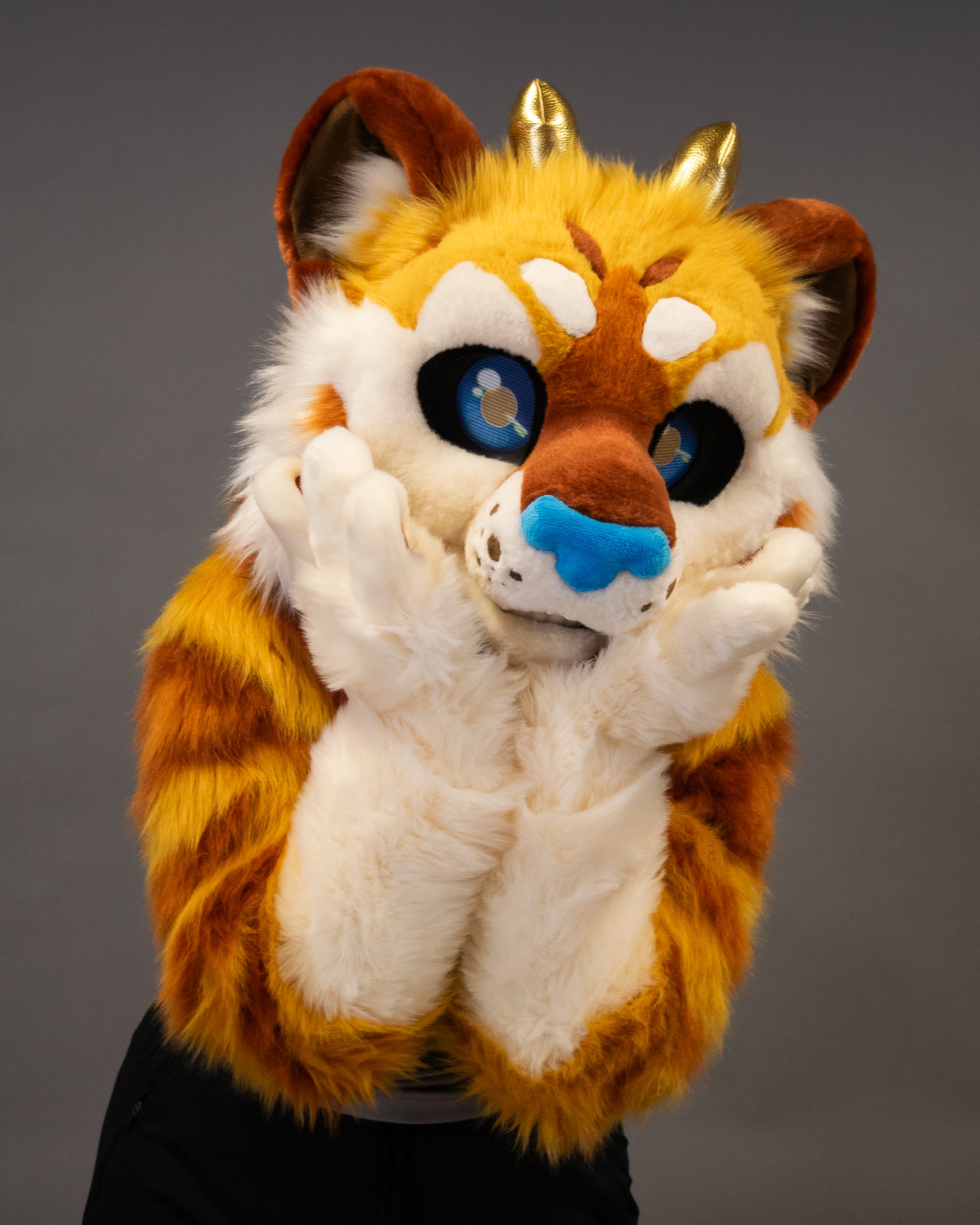 Golden Guardian Partial Fursuit
