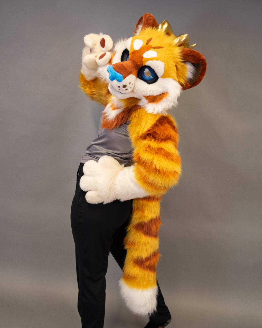 Golden Guardian Partial Fursuit