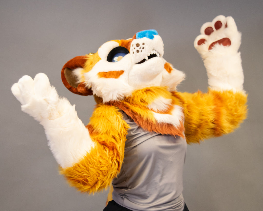 Golden Guardian Partial Fursuit