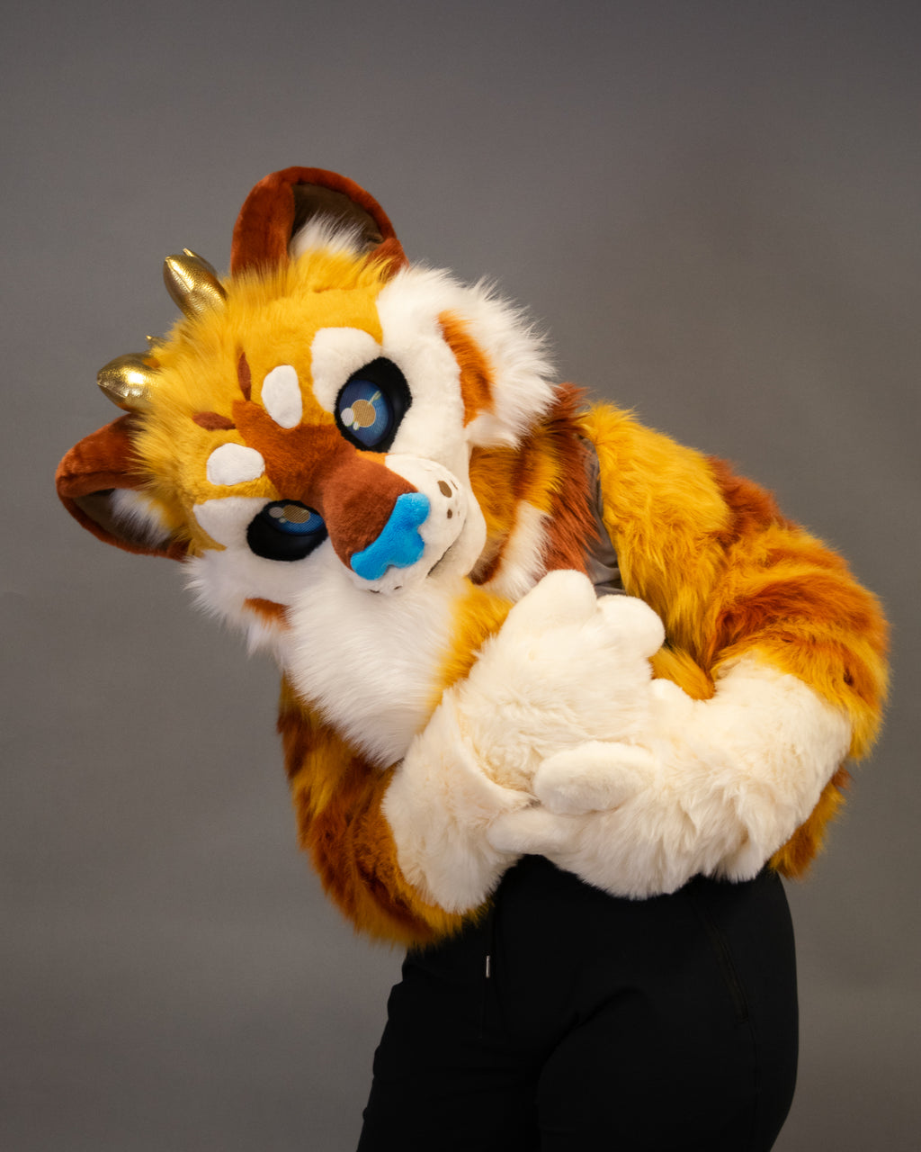 Golden Guardian Partial Fursuit