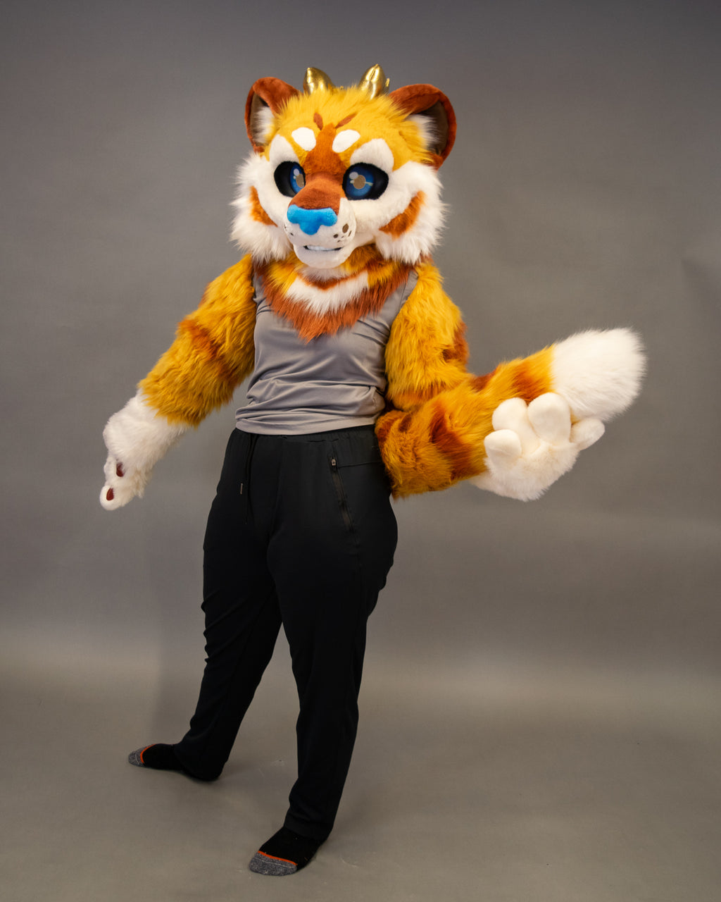 Golden Guardian Partial Fursuit