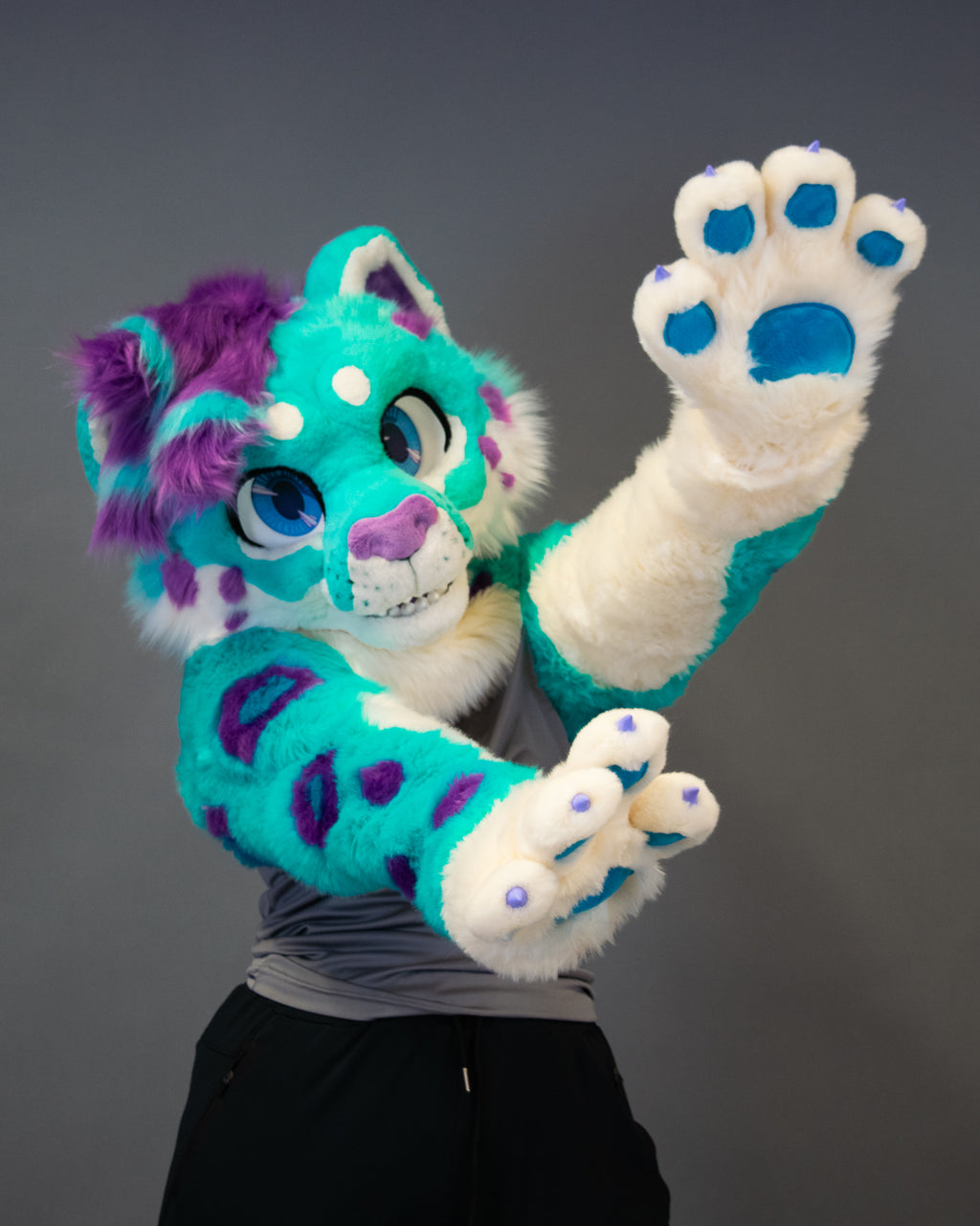 Spot the Leopard Partial Fursuit