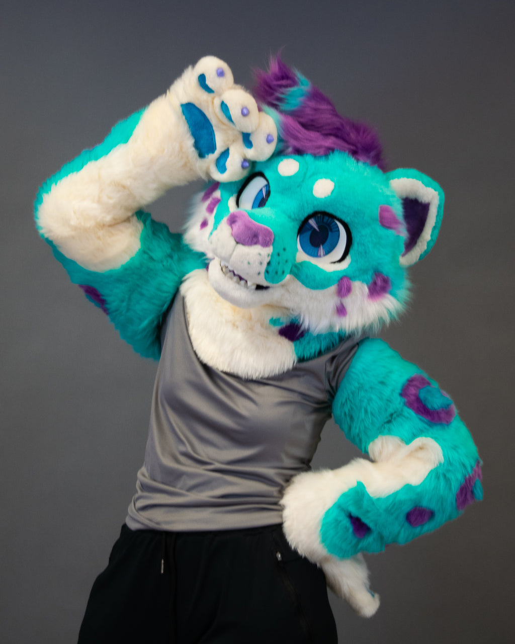 Spot the Leopard Partial Fursuit
