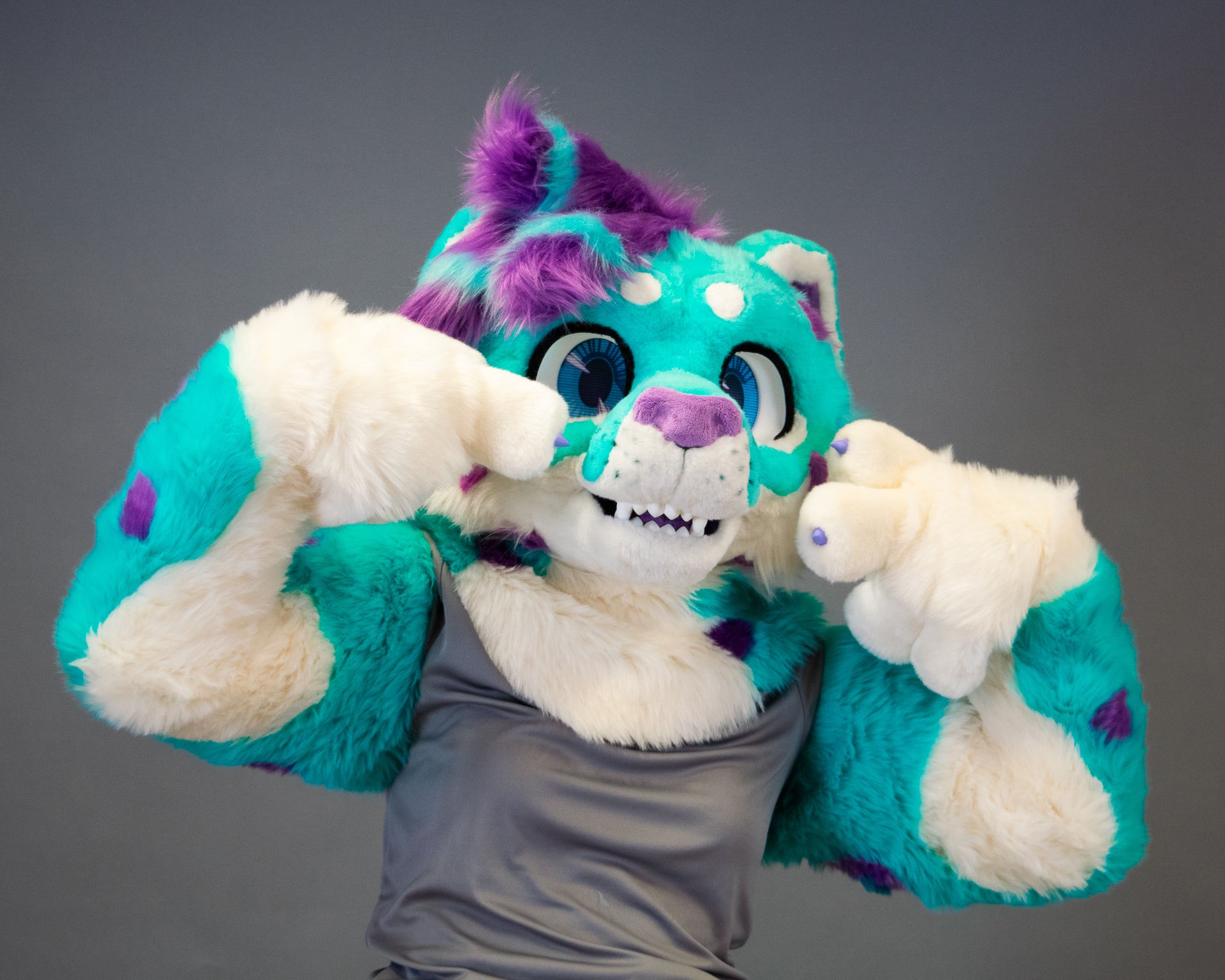 Spot the Leopard Partial Fursuit