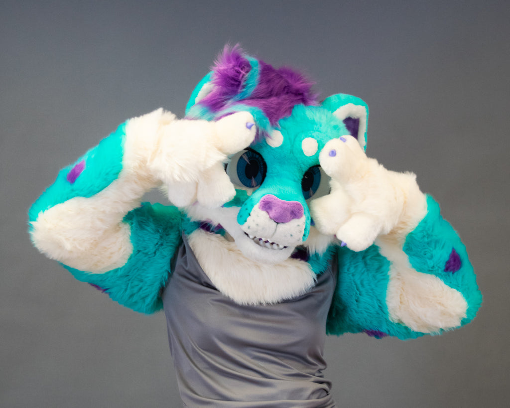Spot the Leopard Partial Fursuit
