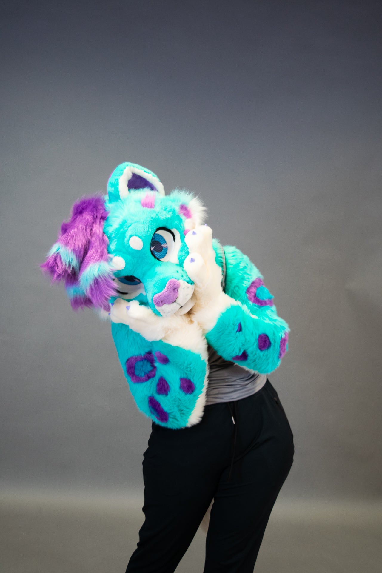Spot the Leopard Partial Fursuit