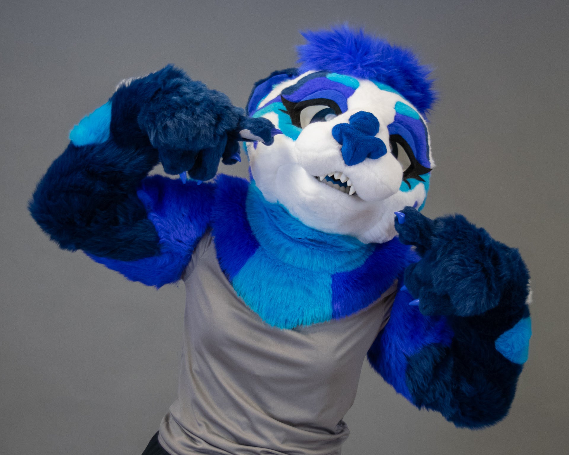 Sapphire Sea Otter Partial Fursuit