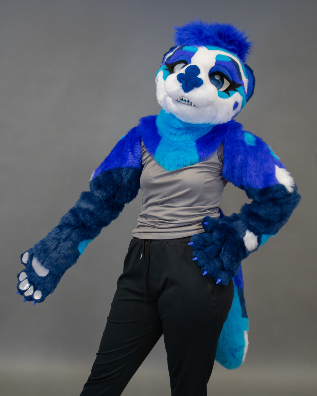 Sapphire Sea Otter Partial Fursuit