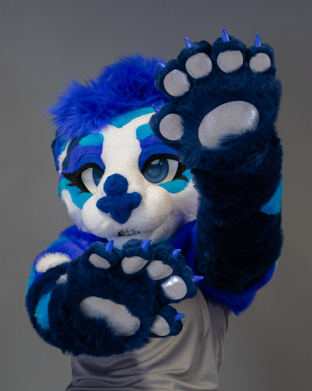 Sapphire Sea Otter Partial Fursuit