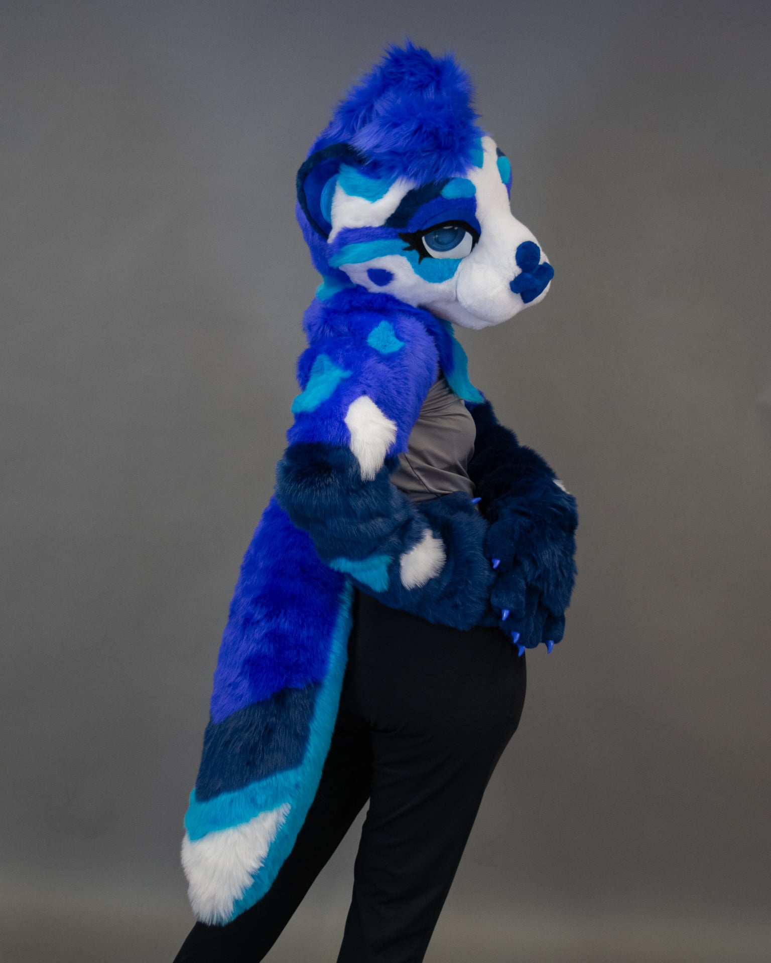 Sapphire Sea Otter Partial Fursuit