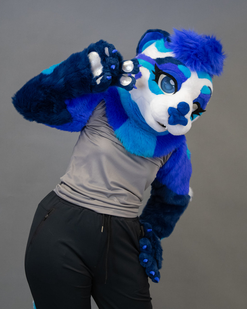 Sapphire Sea Otter Partial Fursuit
