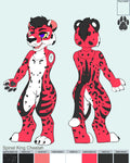 King Cheetah Partial Fursuit