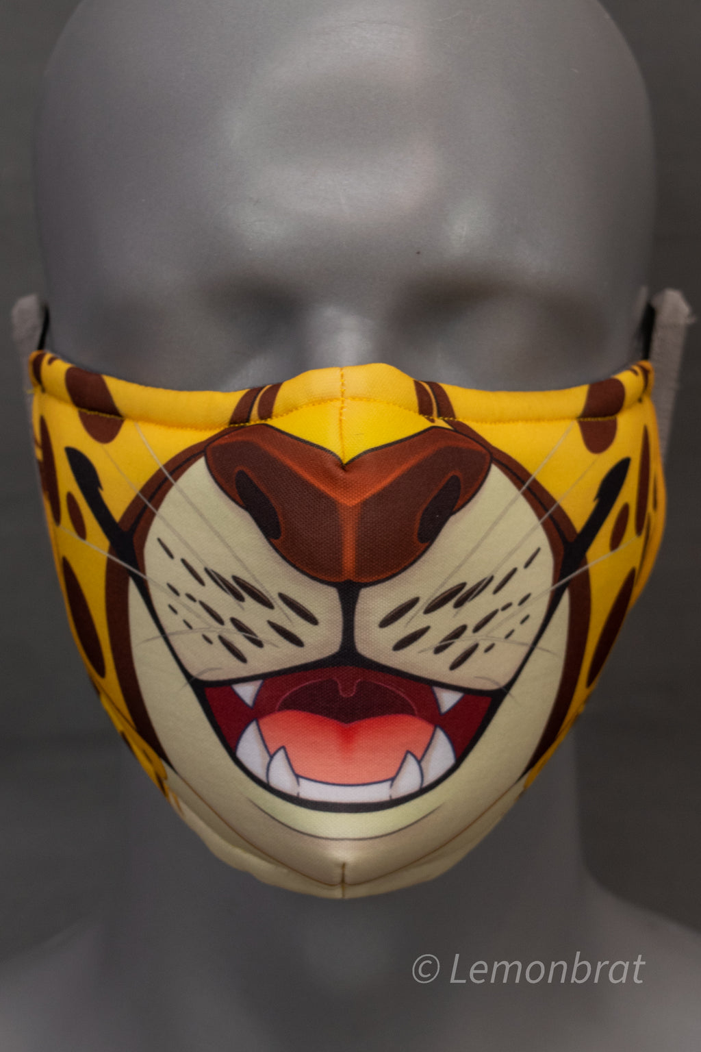 Cheetah Face Mask