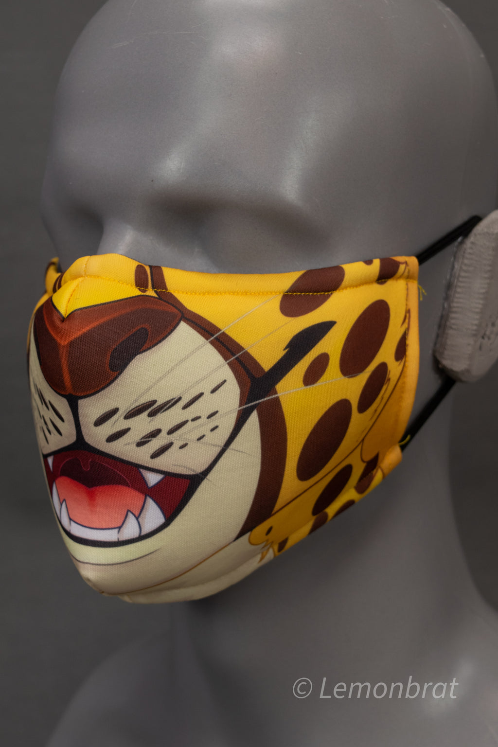 Cheetah Face Mask