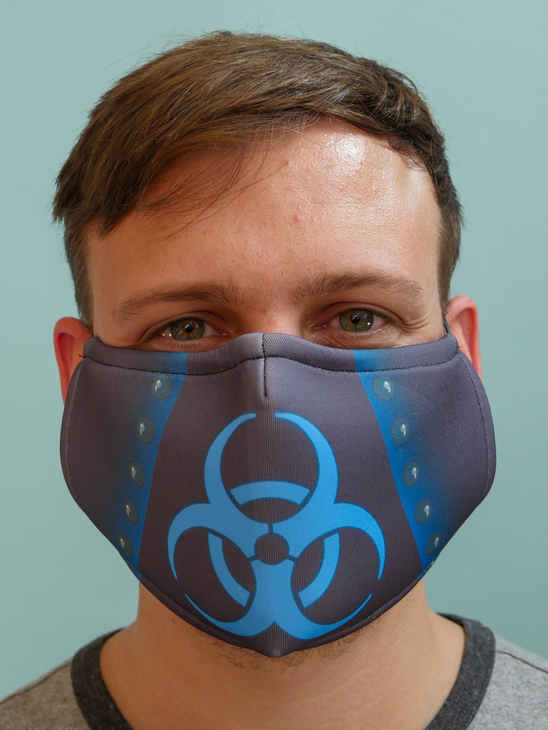 Bio-hazard Face Mask Blue