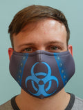 Bio-hazard Face Mask Blue
